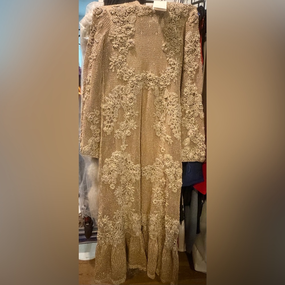 Ulla Johnson Leah Crochet Knit Maxi Dress - Picture 6 of 10